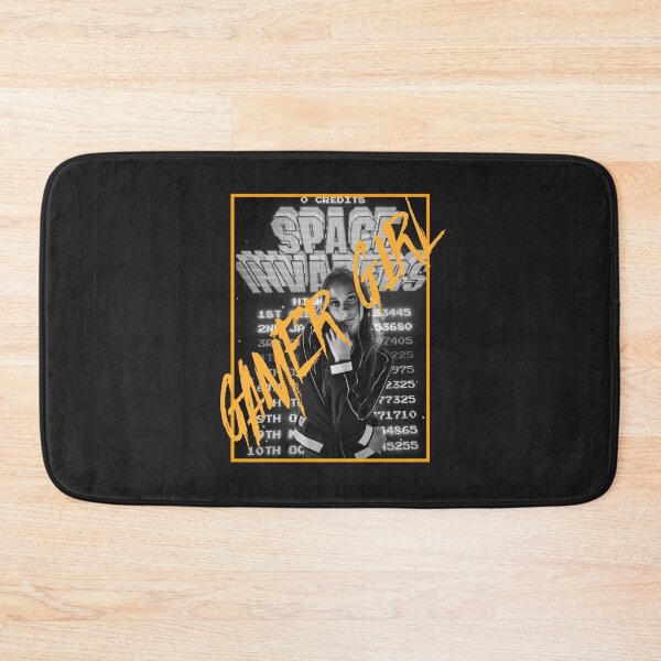 Item preview, Gamer Girl Photography Arcade Grayscale Highscore Board designed and sold by RareLoot19.