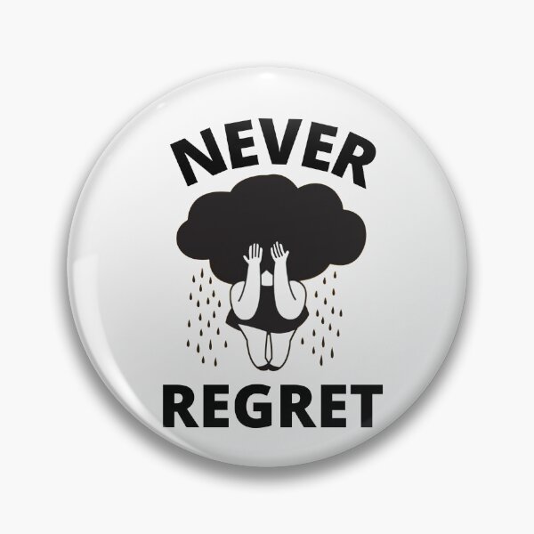 Item preview, Never Regret designed and sold by zPremium.