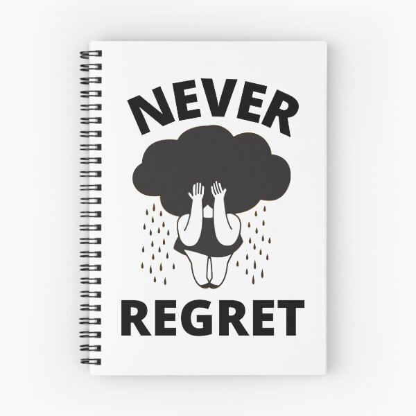 Item preview, Never Regret designed and sold by zPremium.