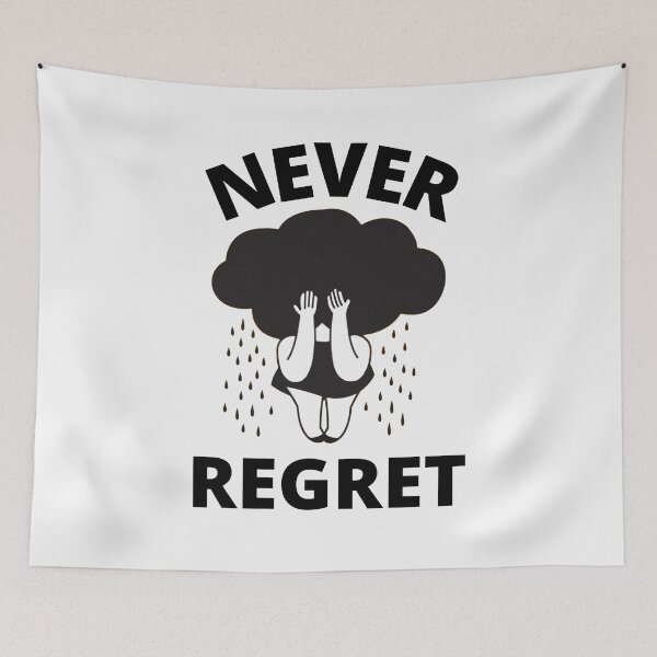 Item preview, Never Regret designed and sold by zPremium.