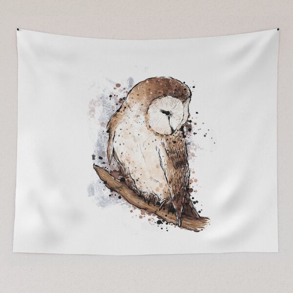 Item preview,  Barn Owl Autumn Ink designed and sold by xMorfina.