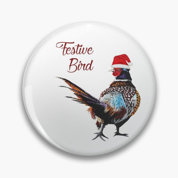 Item preview, Festive bird fun Christmas Pheasant designed and sold by IslesArt.