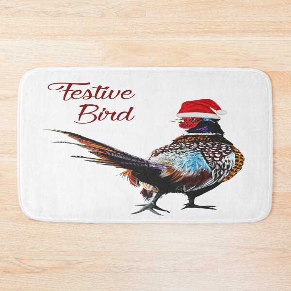 Item preview, Festive bird fun Christmas Pheasant designed and sold by IslesArt.