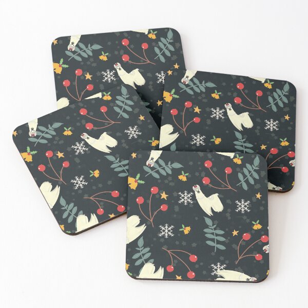 Item preview, Christmas Pattern 2020 - Llama designed and sold by Miezka.