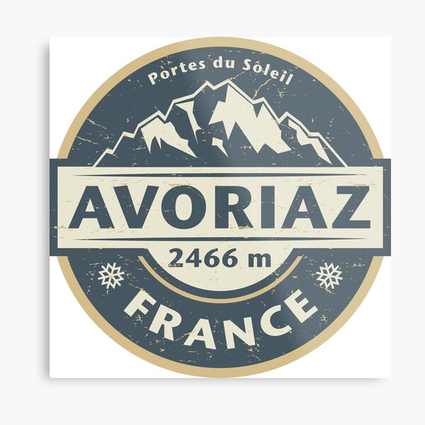 Avoriaz, France Metal Print