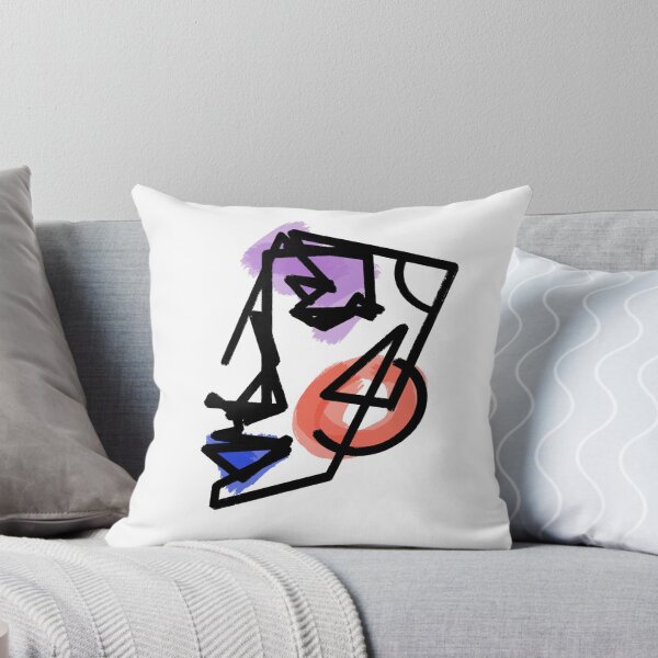 Item preview, AbstractOne Faced Modern Line Art designed and sold by maizon.