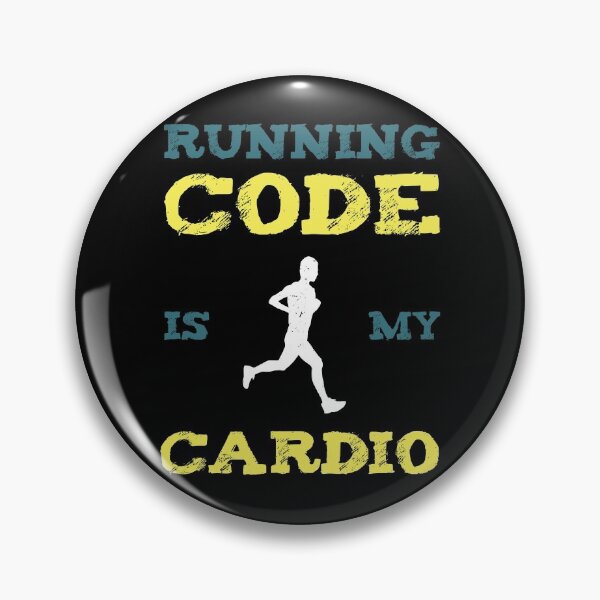 Item preview, Running Code Is My Cardio I Running Tee For Developers and Programmers designed and sold by teweshirt.
