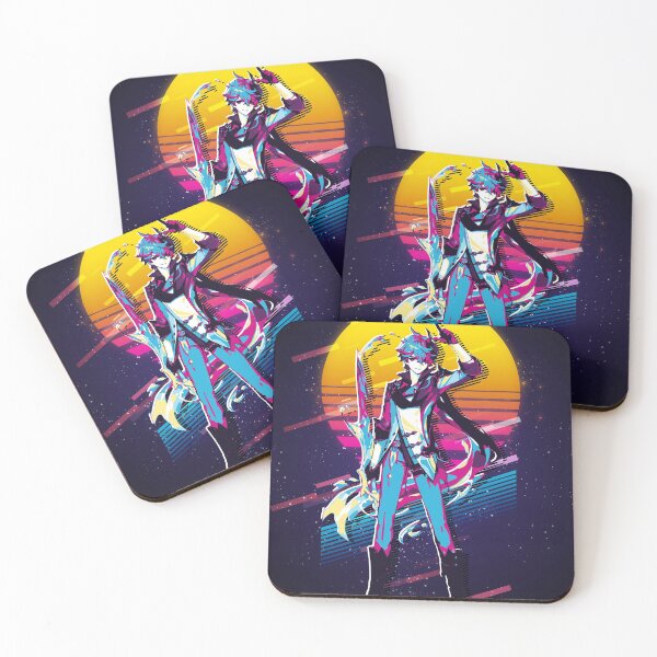 Item preview, Tartaglia - Genshin Impact 80s retro designed and sold by MyRetroArt.