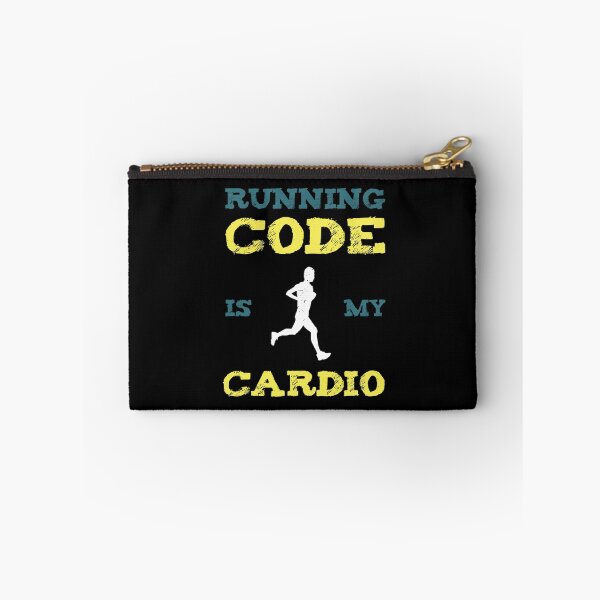 Item preview, Running Code Is My Cardio I Running Tee For Developers and Programmers designed and sold by teweshirt.
