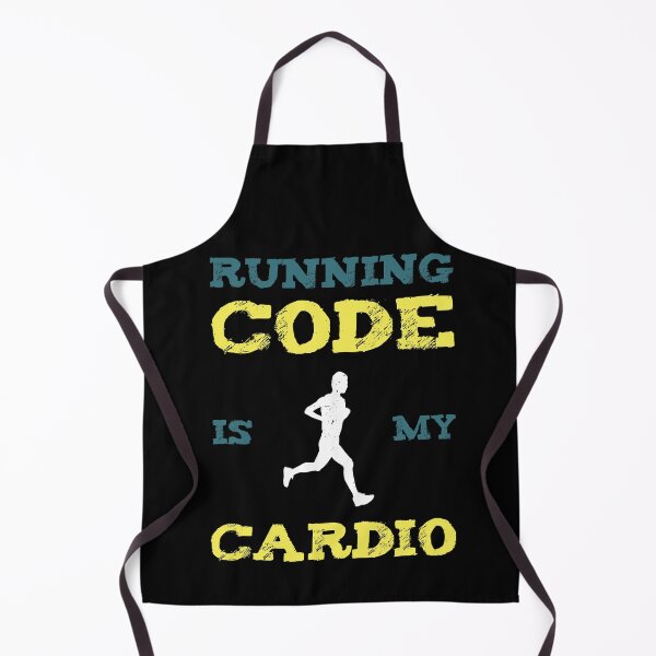 Item preview, Running Code Is My Cardio I Running Tee For Developers and Programmers designed and sold by teweshirt.