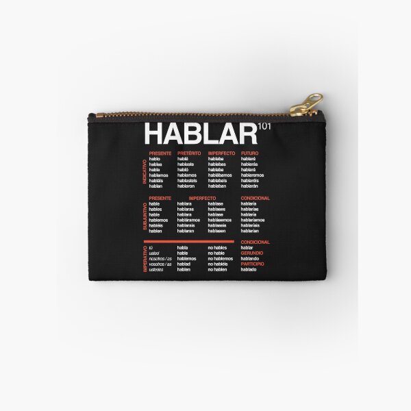 Item preview, Spanish Language 101 - Verb Conjugation - Hablar designed and sold by isstgeschichte.