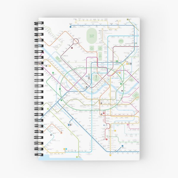 Item preview, Seoul metro map designed and sold by Jug Cerovic.