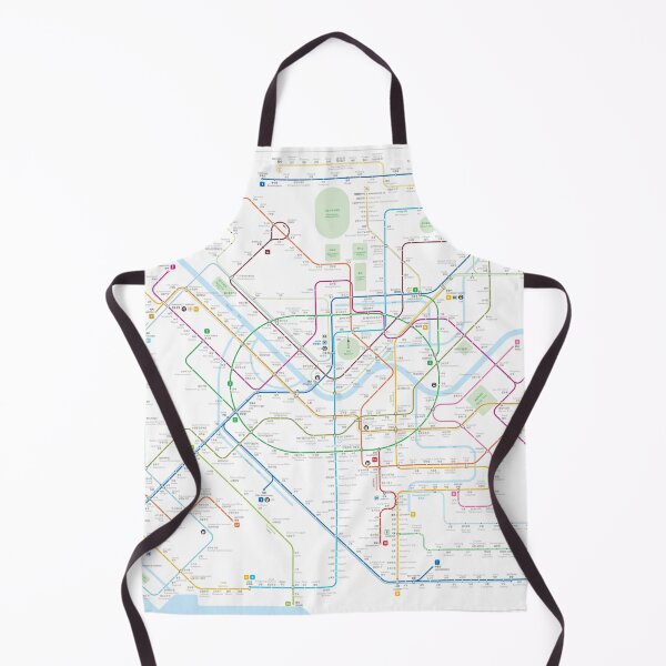 Item preview, Seoul metro map designed and sold by Jug Cerovic.