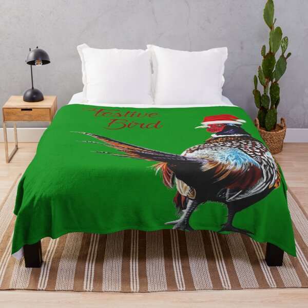 Item preview, Festive bird fun Christmas Pheasant designed and sold by IslesArt.