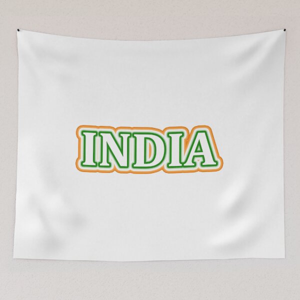 Item preview, INDIA | CRICKET| V.06  (White background) designed and sold by CouldYouBeMore.