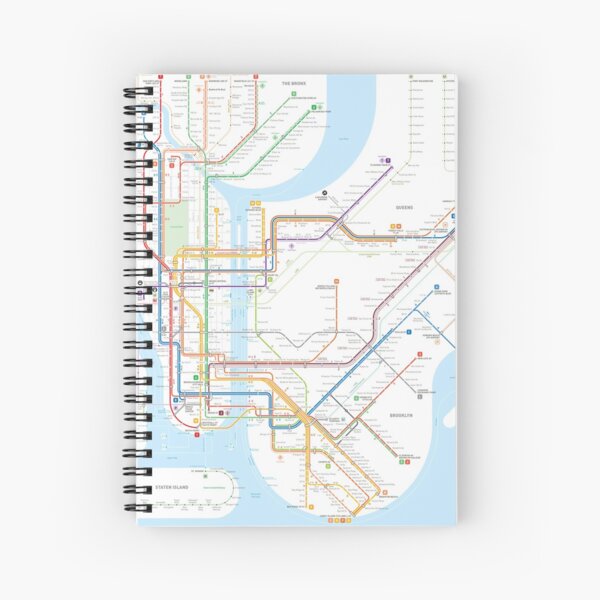 Aperçu de l'œuvre Plan du métro de New York créée et vendue par Jug Cerovic.