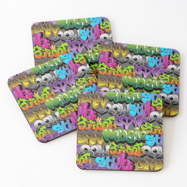 Item preview, Text Grafitti Art Pattern (1) designed and sold by TSlayerMerch.