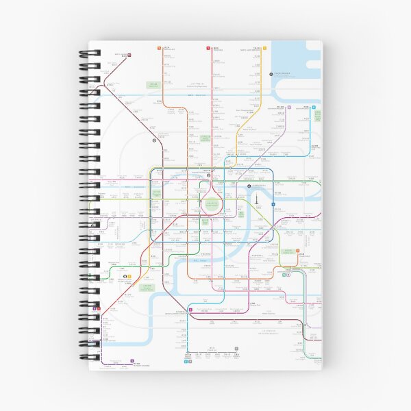 Item preview, Shanghai metro map  designed and sold by Jug Cerovic.
