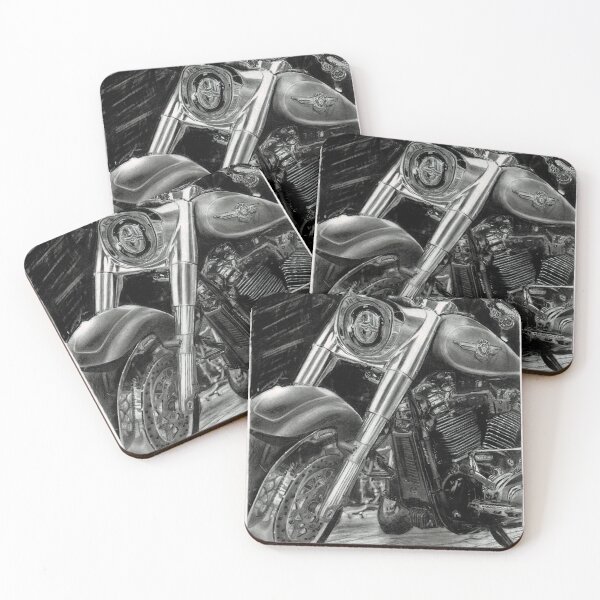 Item preview, Harley Davidson Motorcycle - Realistic Portrait Drawing designed and sold by Azhley11.