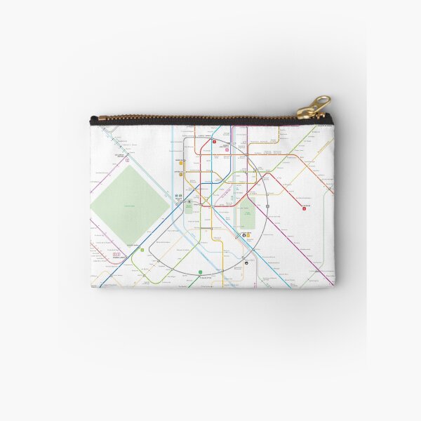 Item preview, Madrid metro map designed and sold by Jug Cerovic.