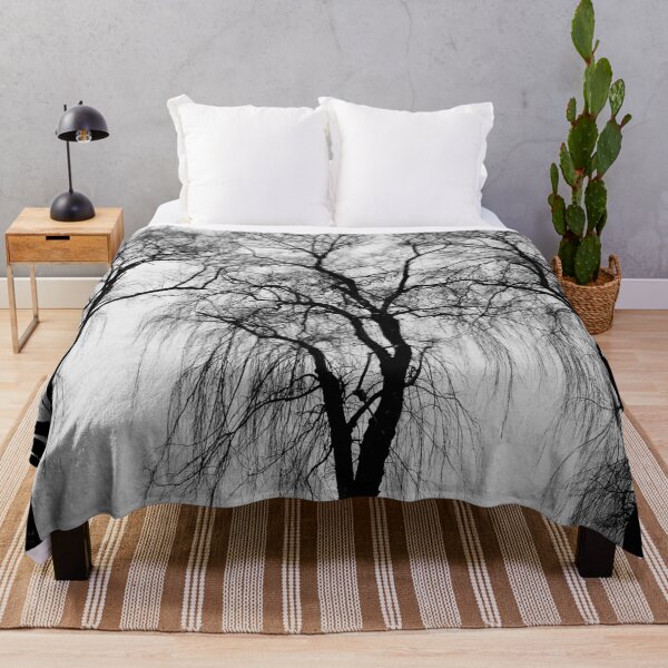 Item preview, 3 tree silhouette in black and white designed and sold by Delicarte.