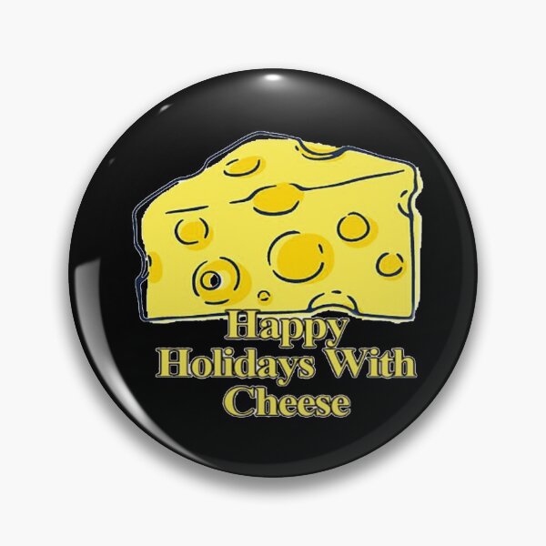 Item preview, Happy Holidays With Cheese designed and sold by NancyArtDesigns.