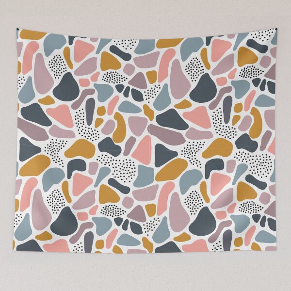 Item preview, Organic shapes pattern design designed and sold by kanugi.