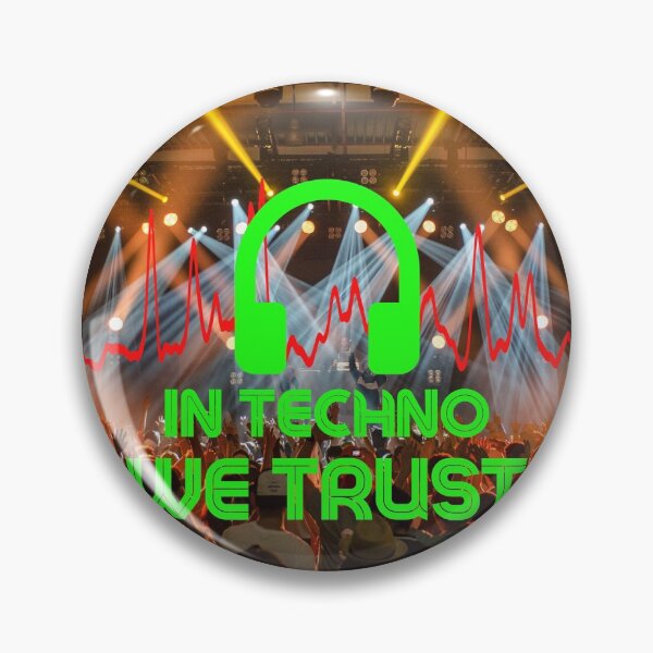 Item preview,  In techno we Trust Festival 3 Green designed and sold by kyds.