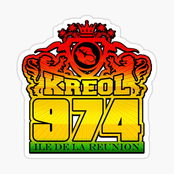 Kreol 974 R Sticker