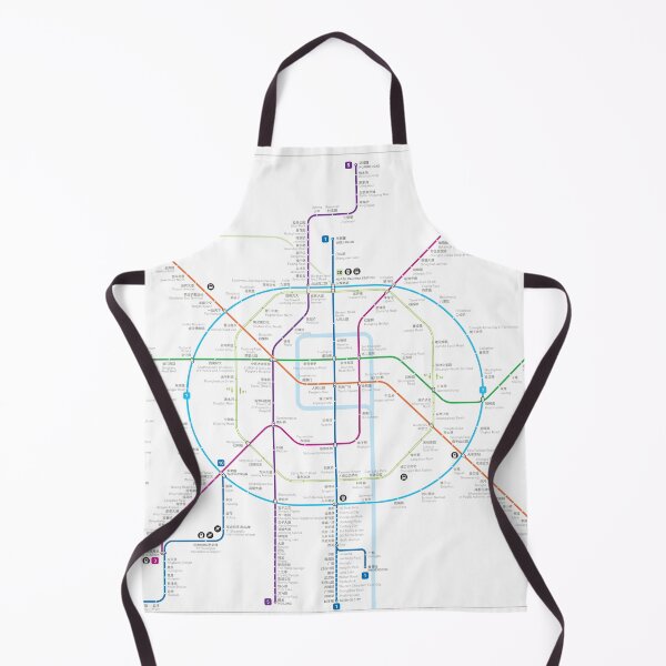 Item preview, Chengdu metro map designed and sold by Jug Cerovic.