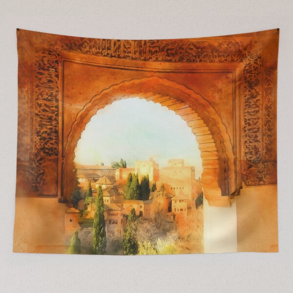 Item preview, Granada, Alhambra designed and sold by AM FineArtPrints.