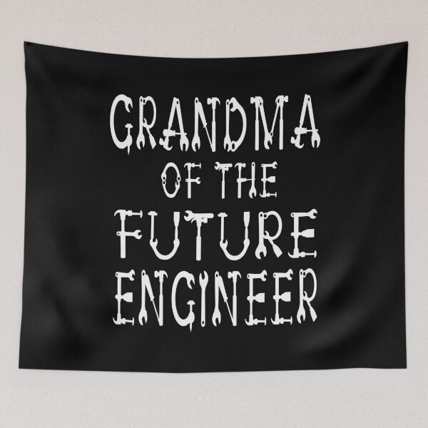 Item preview, Grandma Of The Future Engineer Kids Mechanic Birthday Party product designed and sold by Grabitees.