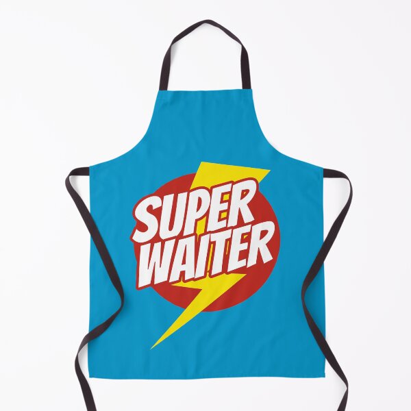 Item preview, Super Waiter - Funny Waiter Superhero - Lightning Edition designed and sold by isstgeschichte.