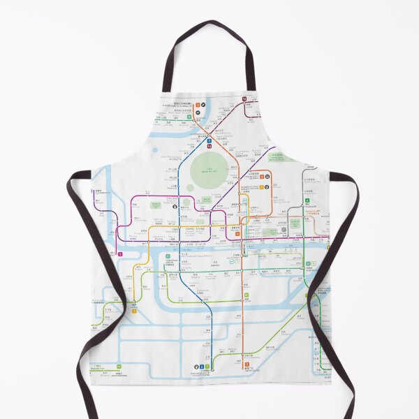 Item preview, Guangzhou metro map  designed and sold by Jug Cerovic.