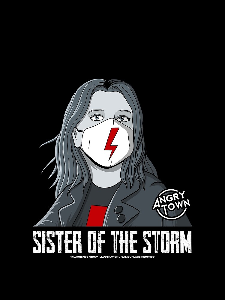 ANGRY TOWN - SISTER OF THE STORM (STRAJK KOBIET) by angrytownmerch