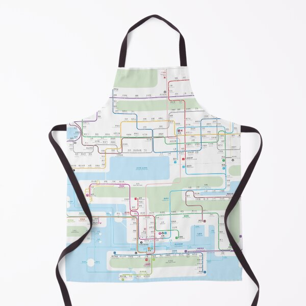 Item preview, Hong Kong-Shenzhen metro map  designed and sold by Jug Cerovic.