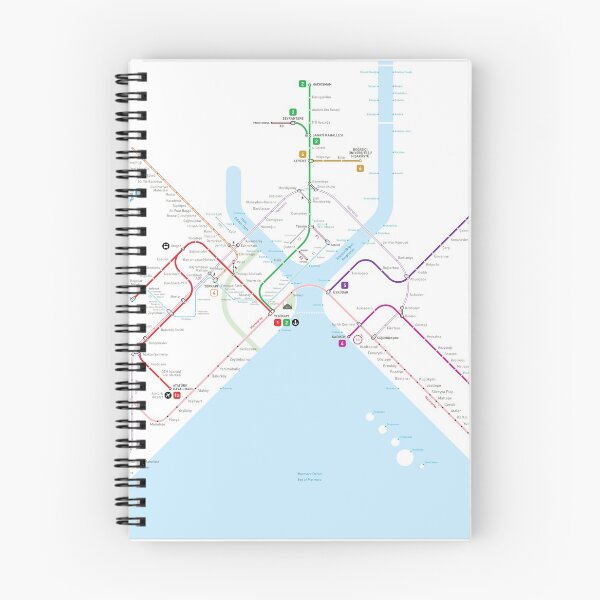 Artikelvorschau, Istanbul U-Bahn-Karte entworfen und verkauft von Jug Cerovic.