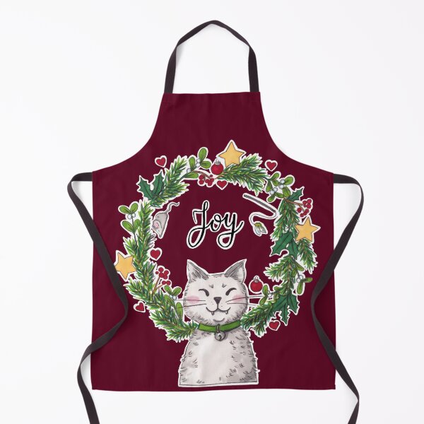 Item preview, Cat in a wreath designed and sold by Lawendowetwory.