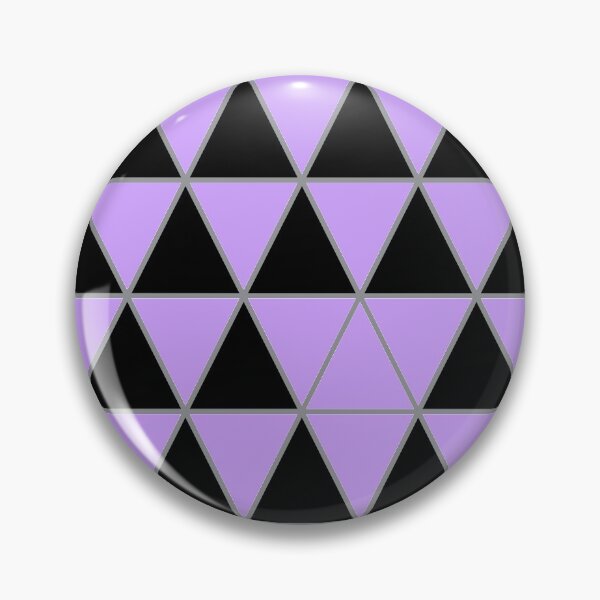 Item preview, Black, pastel purple,  and gray geometric triangle pattern designed and sold by BaronessDesign.