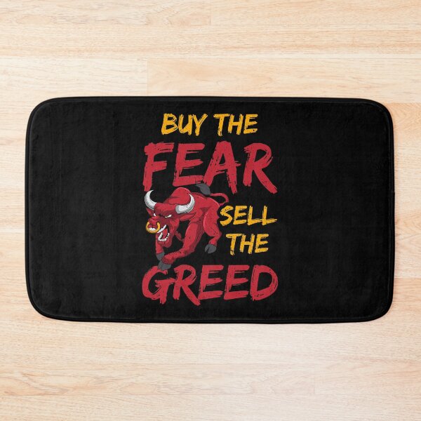 Item preview, Buy The Fear, Sell The Greed Trading & Investing designed and sold by perfectpresents.
