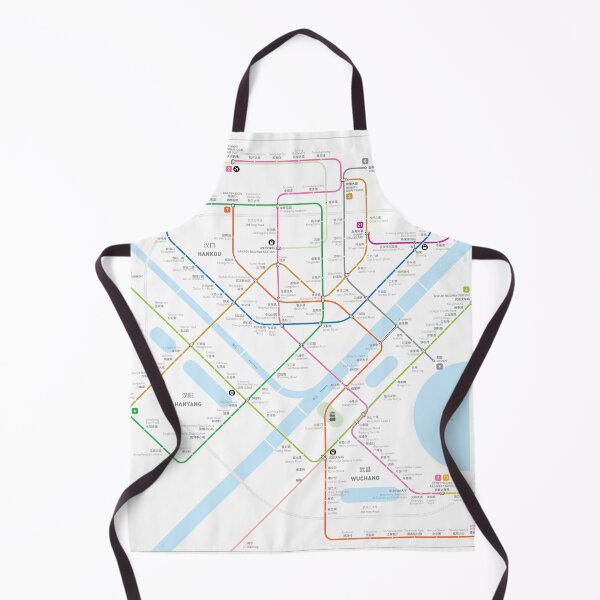 Item preview, Wuhan Metro Map designed and sold by Jug Cerovic.