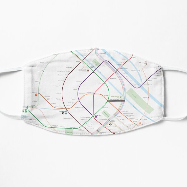 Vienna Metro Map Mask