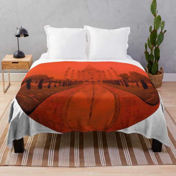 Item preview, Taj Mahal circle Red designed and sold by QualitySolution.