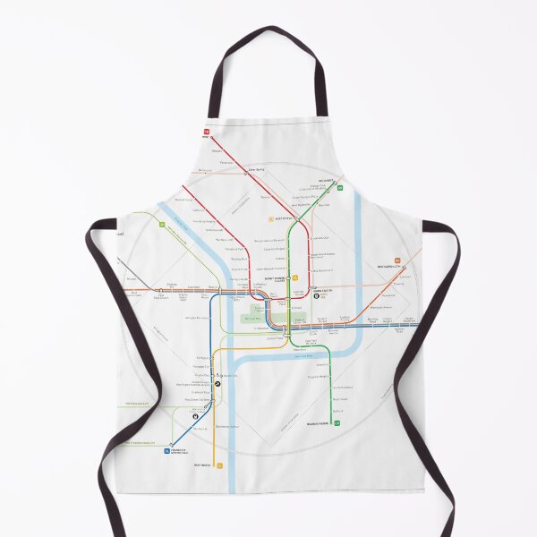 Item preview, Washington Metro Map designed and sold by Jug Cerovic.