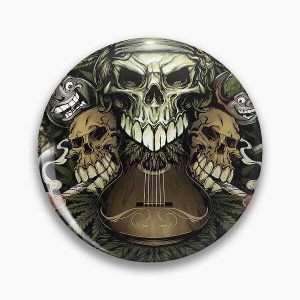 Item preview, Skull smoke guitar designed and sold by MrDogn.