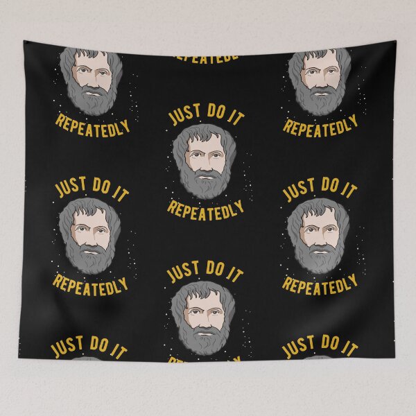 Item preview, Aristotle Quote Philosophy - We Are What We Do Repeatedly designed and sold by isstgeschichte.