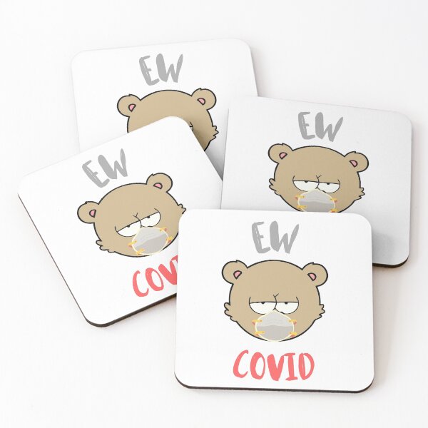 Item preview, Ew Covid- Quarantine Design Cute Bear with Mask designed and sold by Irelene.