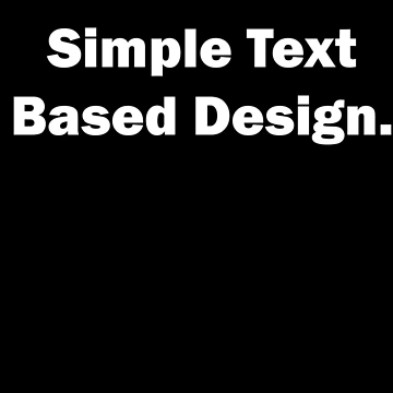 Artwork thumbnail, Simple Text Based Design. by GiftWorks