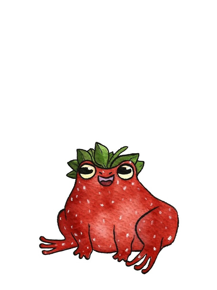 Thumbnail 4 of 4, iPhone Case, strawberry frog cottagecore designed and sold by RuthAzul.