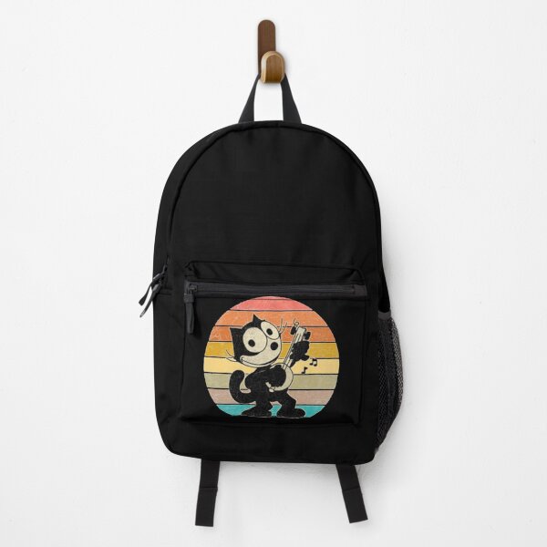 Cat Arms Outstretched Red Backpack